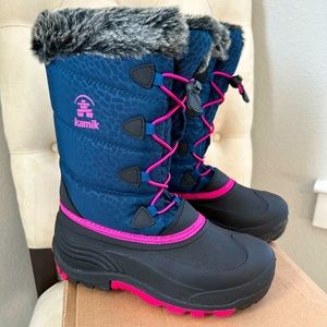 Kamik Kids’ Snowgypsy 3 Insulated Waterproof Winter Boots Size 6